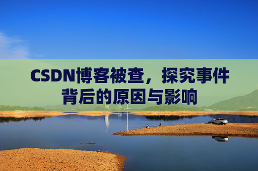 CSDN博客被查，探究事件背后的原因与影响